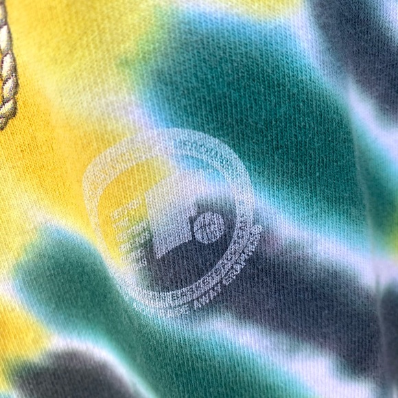 🥀🥀 Vintage 90s Grateful Dead Lithuania tee shirt band tour concert tue dye xl - Picture 7 of 8